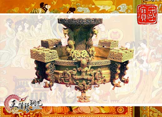 銅尊盤，曾侯乙尊盤，國(guó)寶級(jí)文物之一