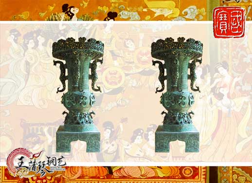 曾侯乙銅尊，武漢東湖賓館雕塑